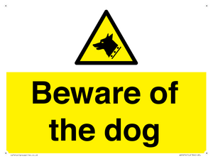 Beware of the dog